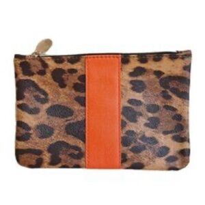 Leopard Print Makeup Bag